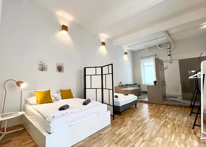 アパート Grosse Loft-apartments Im Herzen Bremens *